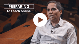 Faculty Perspective Video from Teaching Online Program